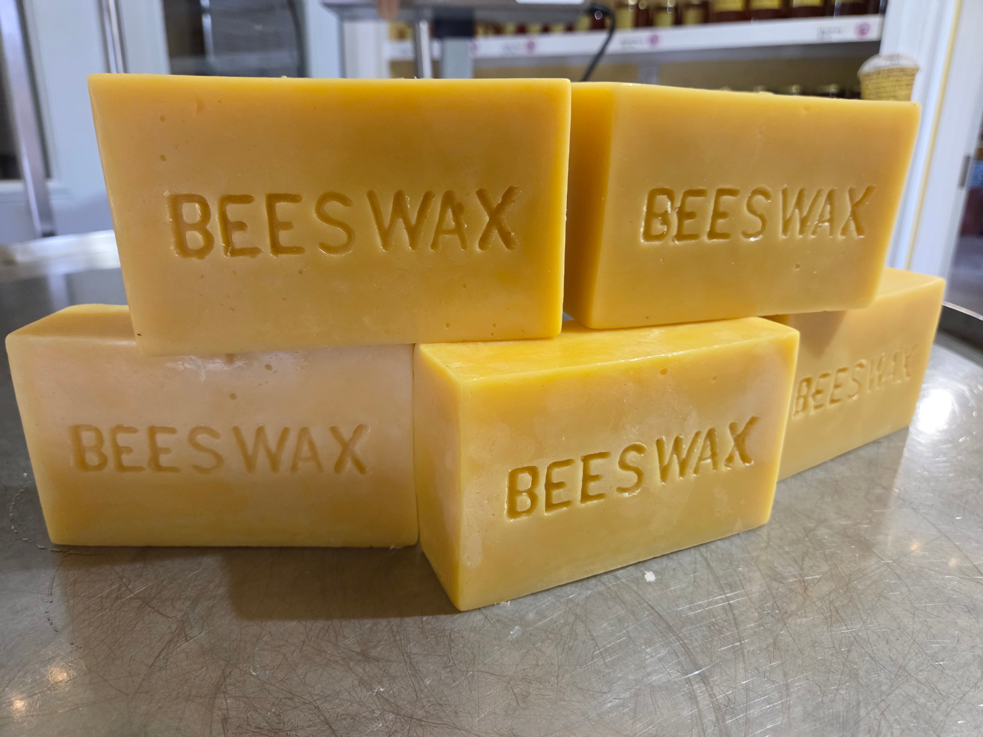 Pure Beeswax 1 pound blocks